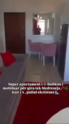 Appartamento 1+1 in affitto a Medreseja, Tirana, 70 m². Foto 2 di 4
