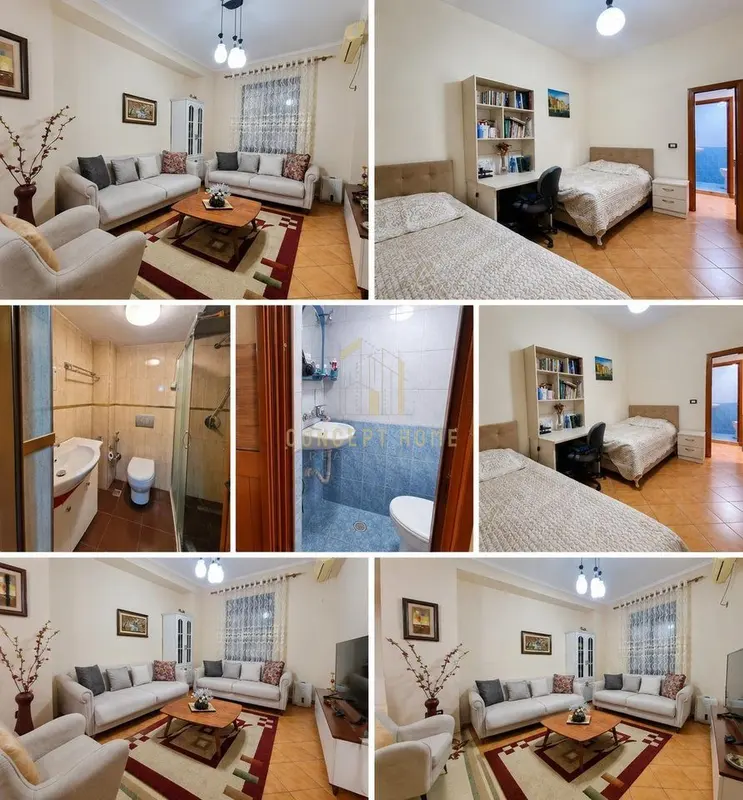 Apartament 2+1 me qera në Toptani, Tiranë, 95 m²