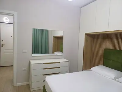 Apartament 1+1 me qera në Sauk, Tiranë, 70 m². Foto 7 nga 9