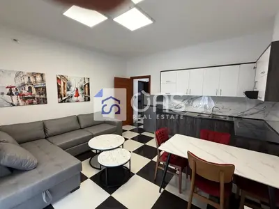 Apartament 1+1 me qera në Porcelan, Tiranë, 70 m². Foto 2 nga 7