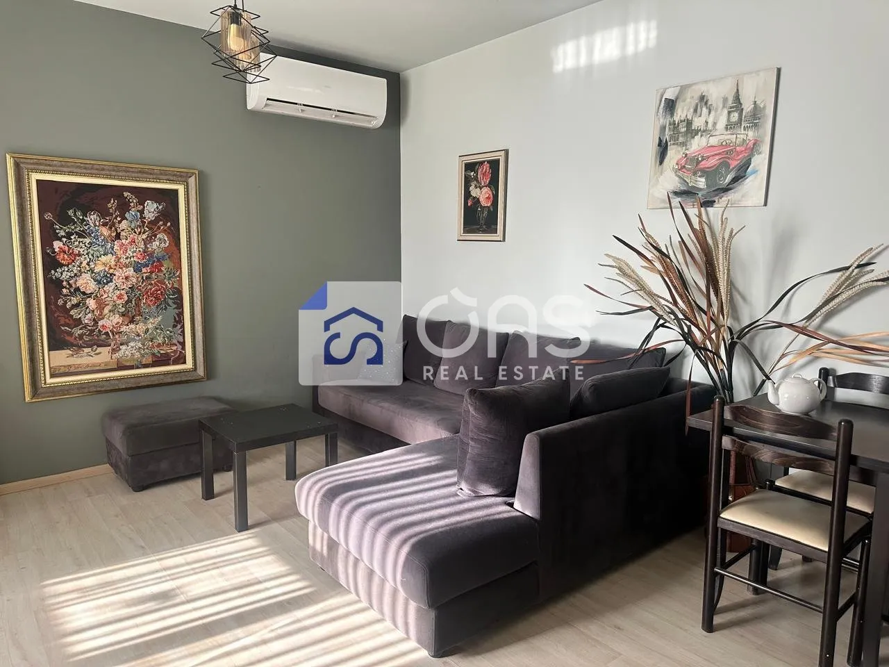 Apartament 1+1 me qera në Mihal Grameno, Tiranë, 70 m². Foto 1 nga 4