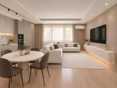 Apartment 2+1 for rent in Stadiumi Apartment, Tirana, 90 m². Photo 1 of 4