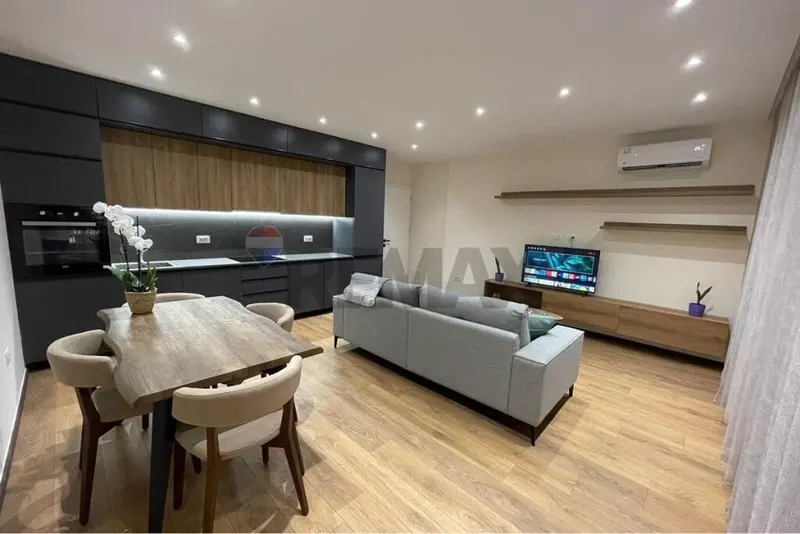Apartament 1+1 me qera në Rruga Bardhok Biba, Tiranë, 55 m²