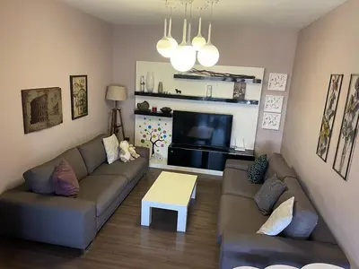 Apartment 2+1 for rent in Pallati me Shigjeta, Tirana, 109 m². Photo 1 of 12