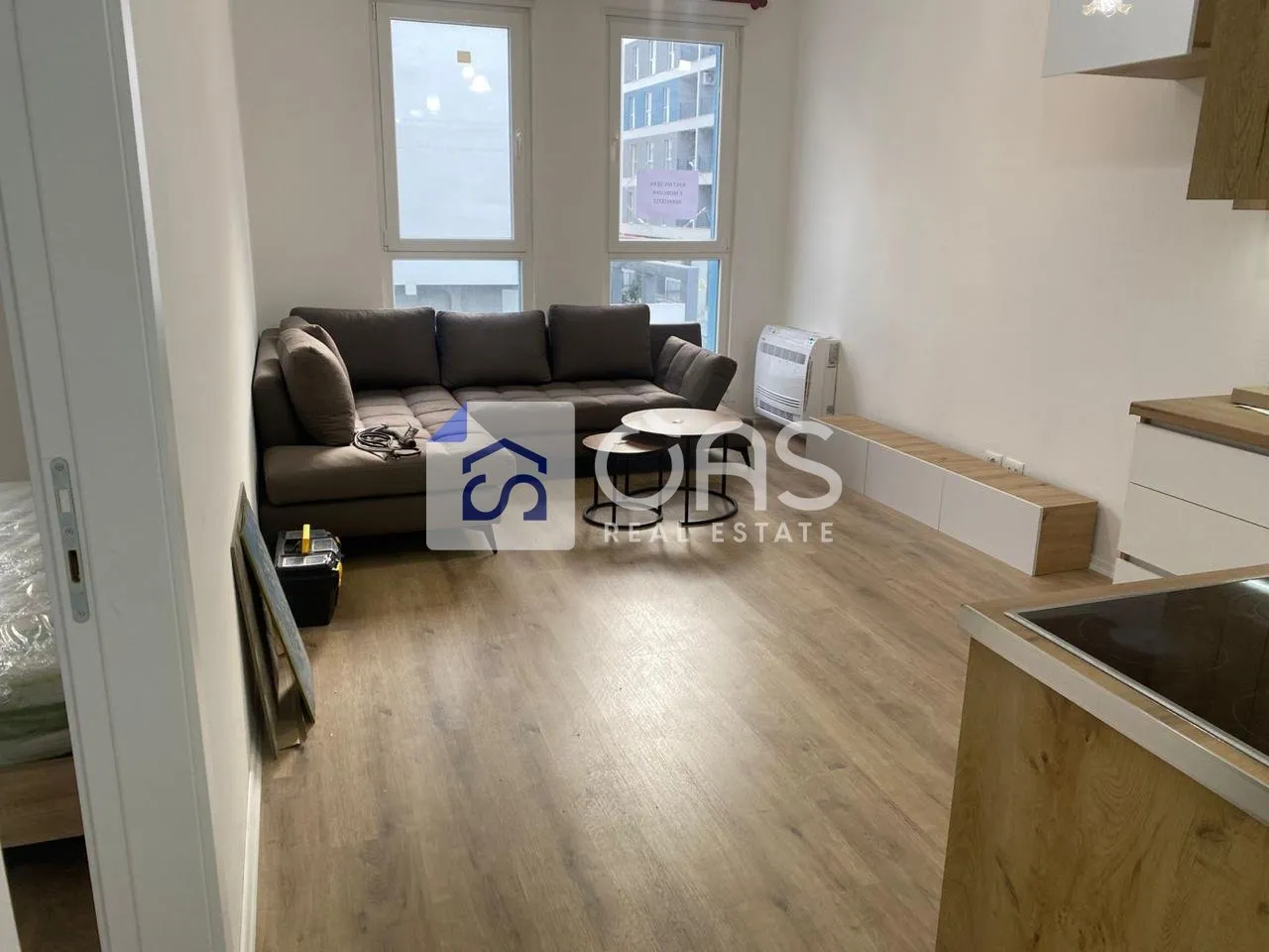 Apartment 1+1 for rent in Univers City, Tirana, 76 m². Photo 1 of 7