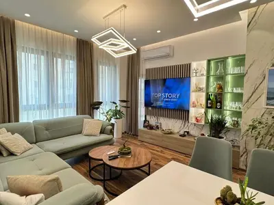 Apartment 1+1 for rent in Square 21, Tirana, 77 m². Photo 2 of 12